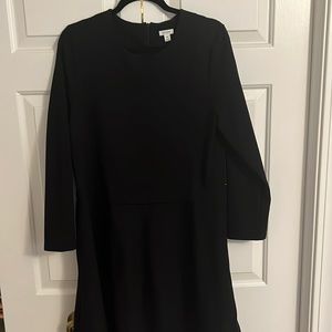 Cuyana black stretch jersey dress